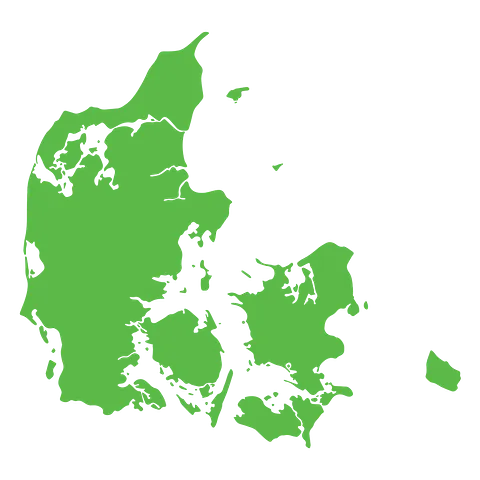 Nem og sikker afhentning over hele Danmark